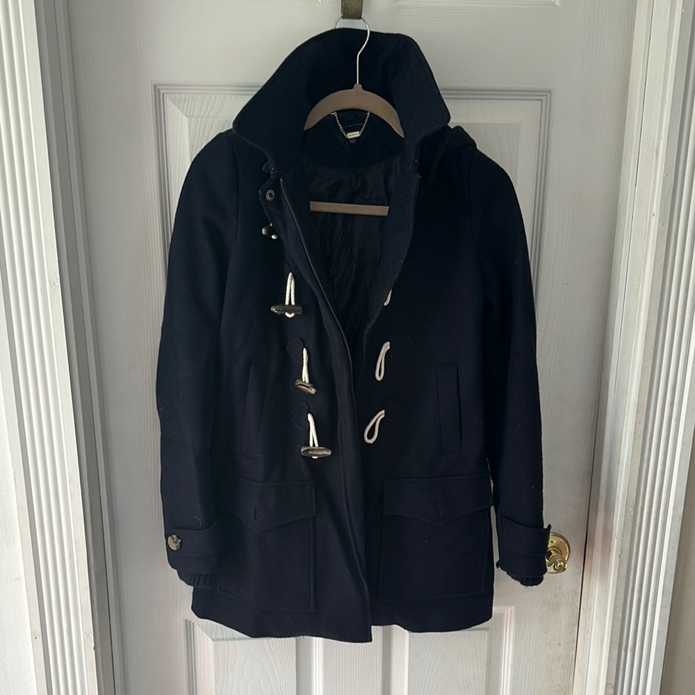 Tommy Hilfiger Black Utility Jacket with Hood